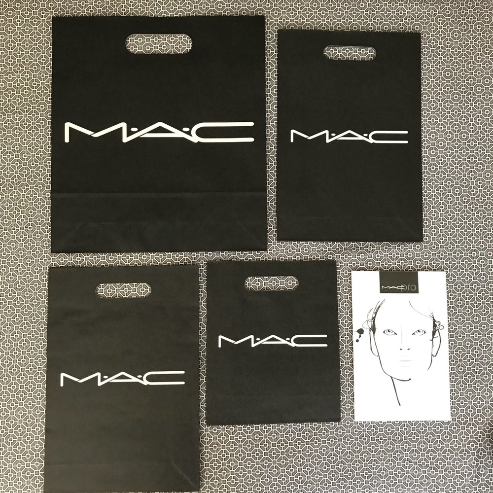 MAC Cosmetics Gift/Shopping Bags
